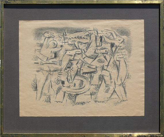 Ur-Schanabi (Schamasch) by Willi Baumeister