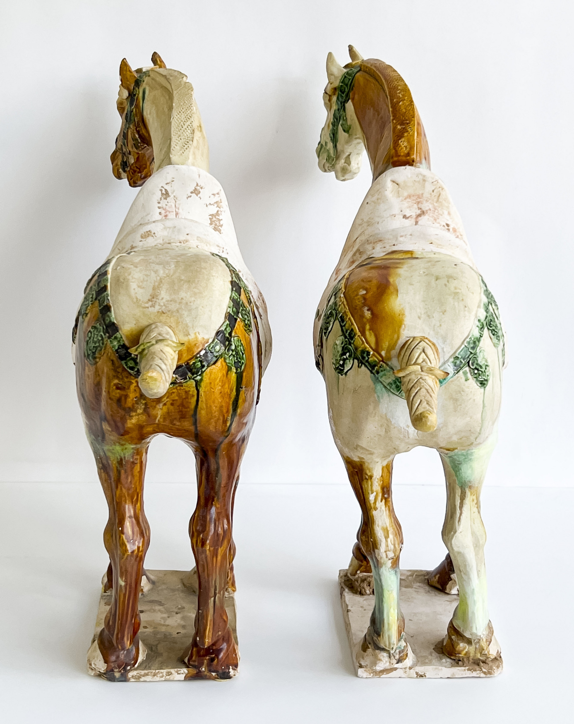 Chinese School | CAPARISONED HORSES | MutualArt