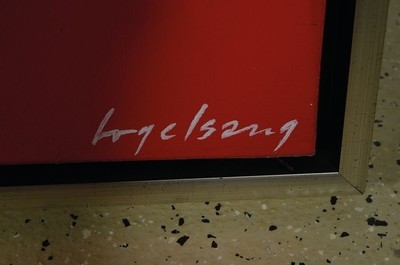 Artwork by Karl Vogelsang, Pleasure, Made of acrylic/canvas