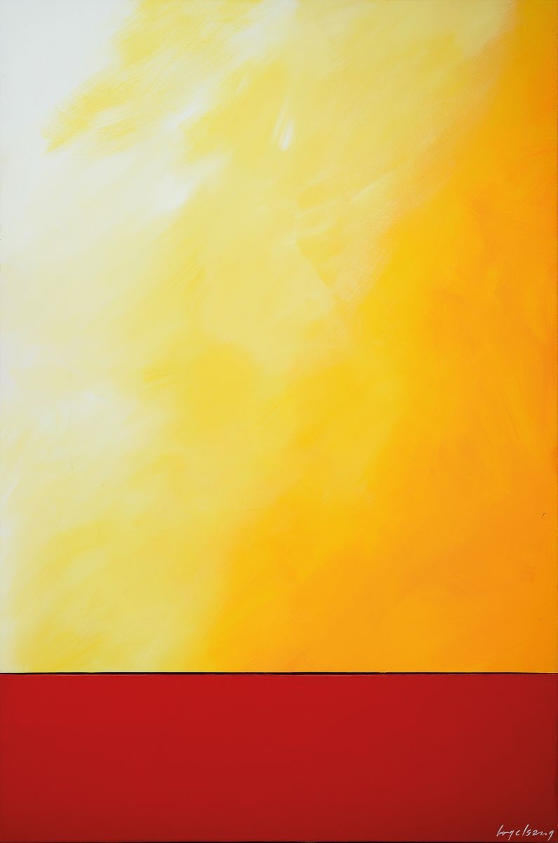 Artwork by Karl Vogelsang, Pleasure, Made of acrylic/canvas