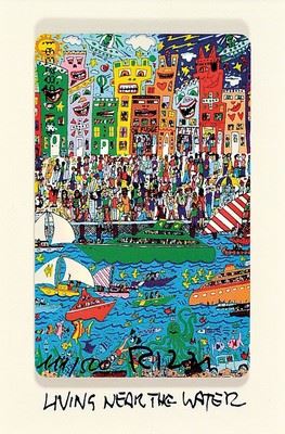 ジェームス・リジィ Rizzi LIVING NEAR THE WATER ジェームス・リジィ Rizzi LIVING NEAR THE WATER James Rizzi
