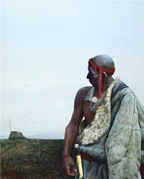 Liu Shing He | The Tibetian Man (1989) | MutualArt
