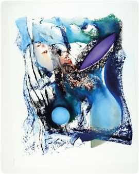 Abstract compositions, OZ 1 and OZ 4, - Florian Depenthal