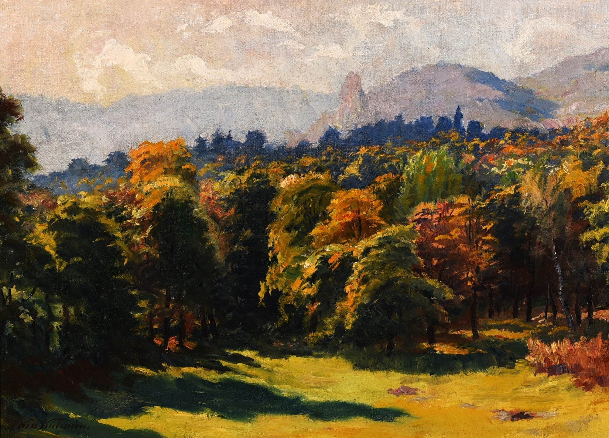 Artwork by Kalman Kiss, őé, Made of oil on canvas