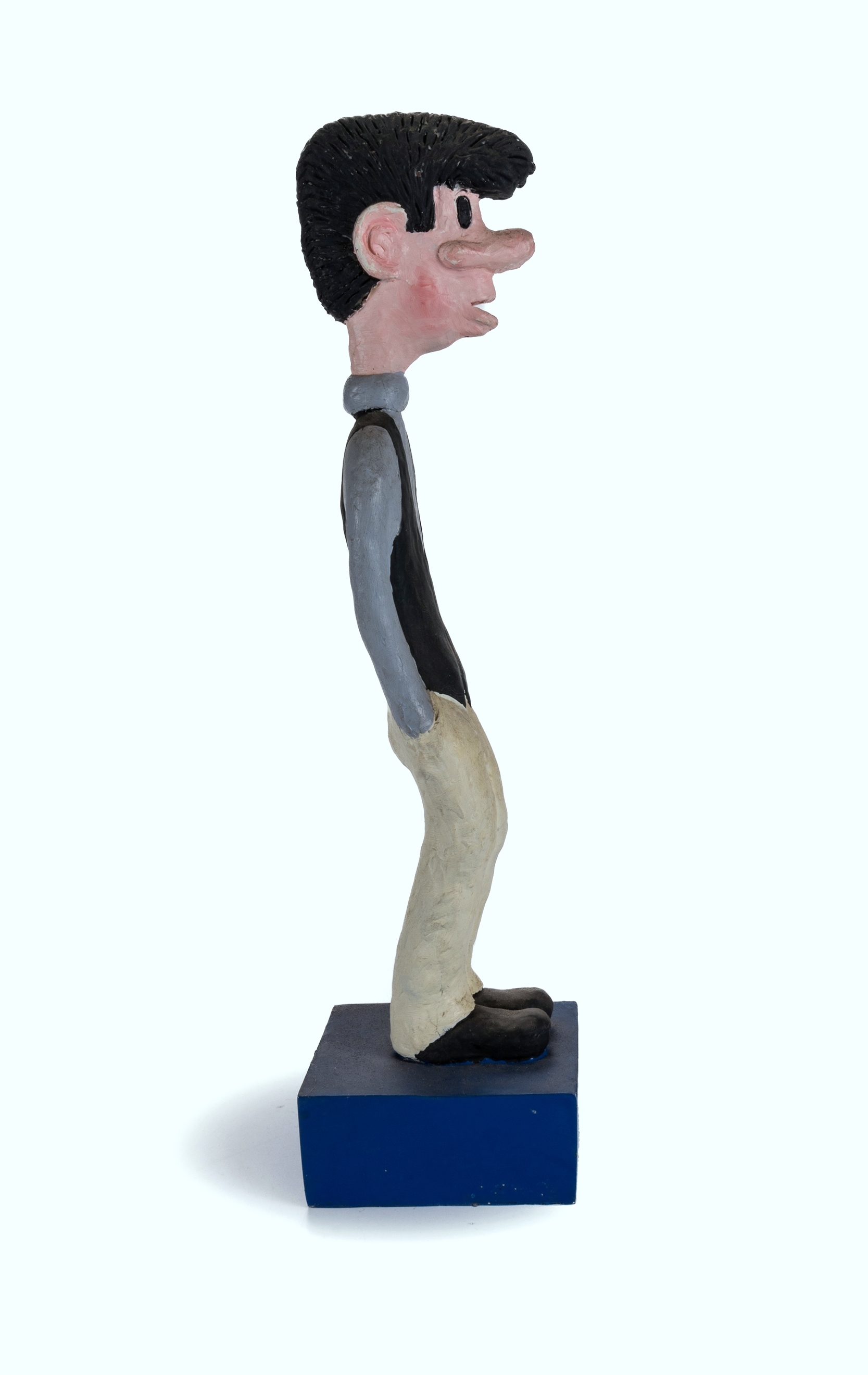 Artwork by Peter Kingston, Boofhead, Made of Cast Resin, Hand Painted
