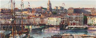 Installation view of Jean Baptiste Olive exhibition at Galerie Alexis Pentcheff.
