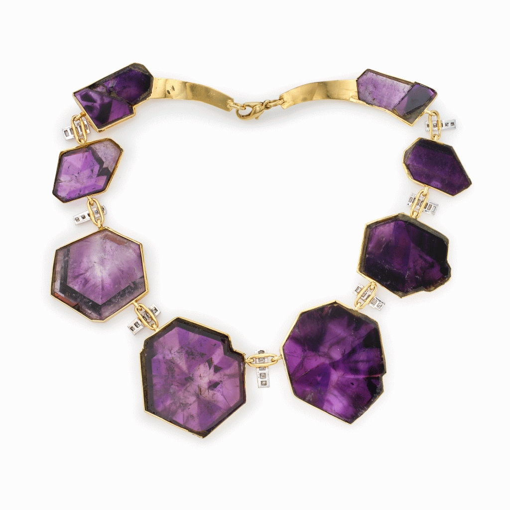 Artwork by Jean Vendome, ‘Archipelago’ Necklace, Made of white gold