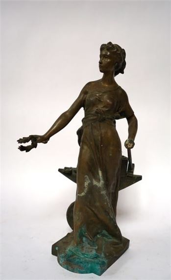 Allégorie de l'industrie by Jean-Baptiste Germain, 1841