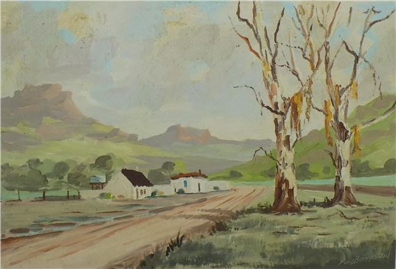 Roadside Homes by Pieter Van Blommestein, 1941