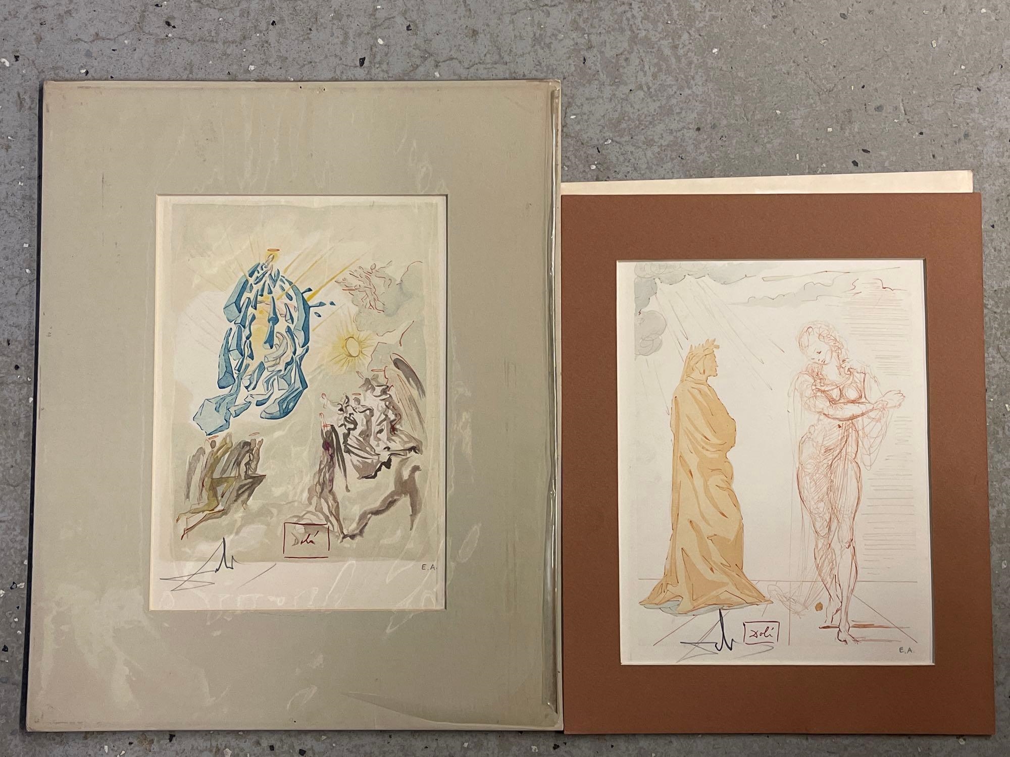 Salvador Dalí | Two Salvador Dali Signed Lithographs | MutualArt