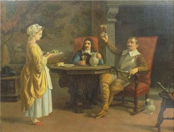 Cosimo Conti | A Toast to the Lady of the House | MutualArt