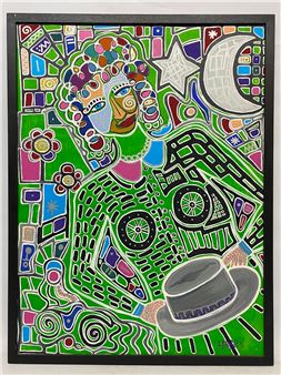 Figura en verde - Claudia Suarez