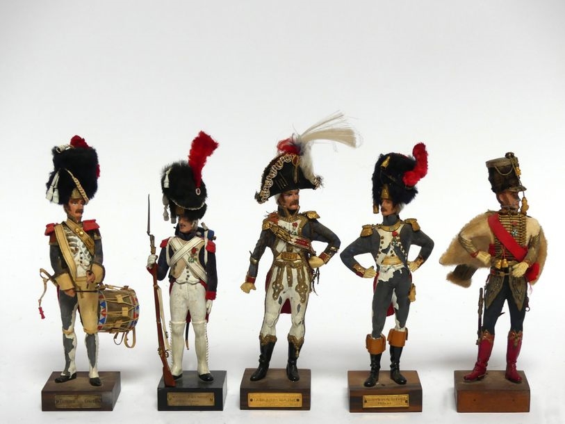 SOLDATS IRLANDAIS EN Kilt Plomb Ancien 54Mm EUR 27,00 - FR