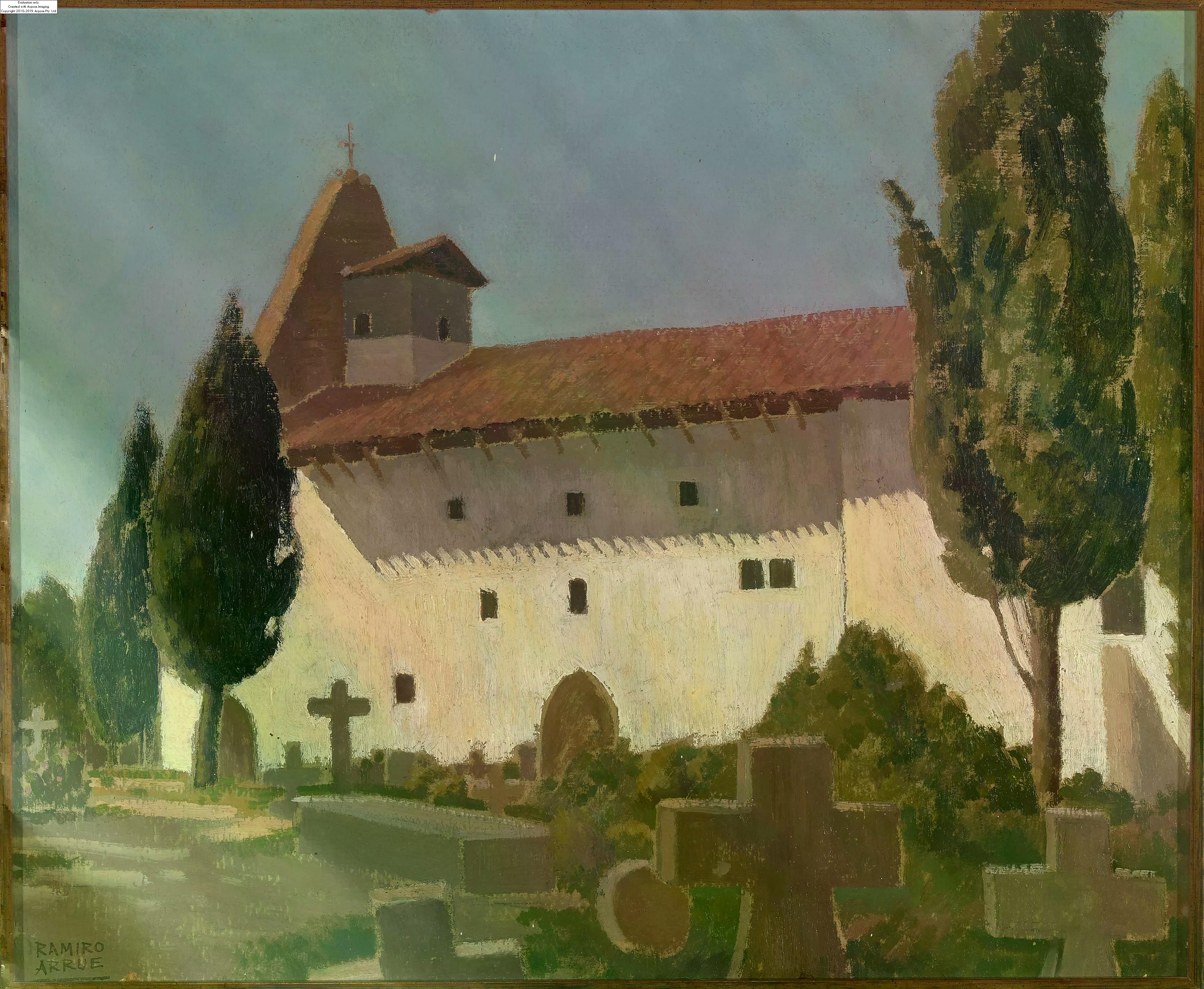 Ramiro Arrue | Eglise d'Arbonne | MutualArt
