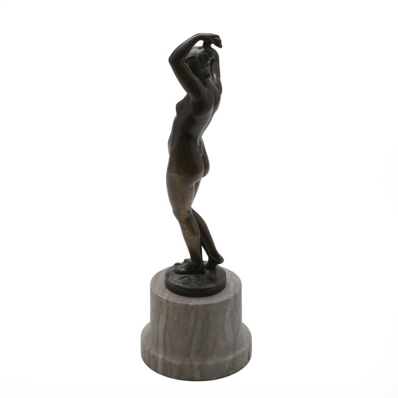 Otto Rasmussen  A bronze figurine in shape of a naked woman