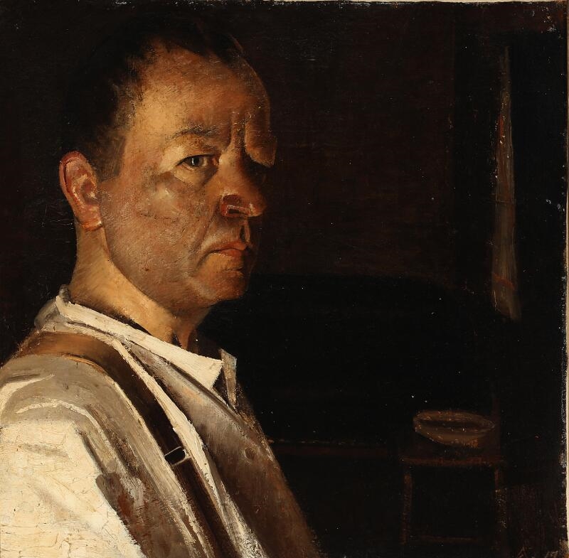 Axel Søeborg | The artist's selfportrait | MutualArt