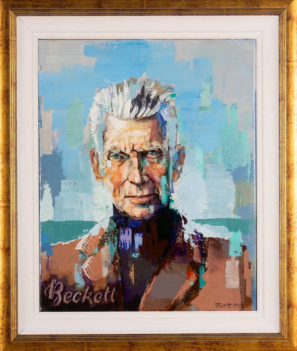 Tom Byrne | PORTRAIT OF SAMUEL BECKETT | MutualArt