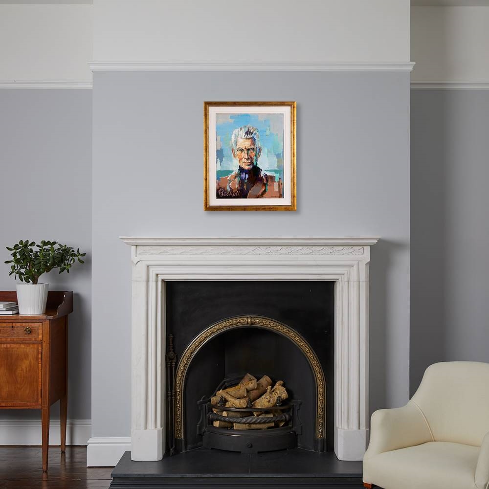 Tom Byrne | PORTRAIT OF SAMUEL BECKETT | MutualArt