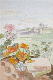 FORT WITH FLOWERS - Bridget Flinn