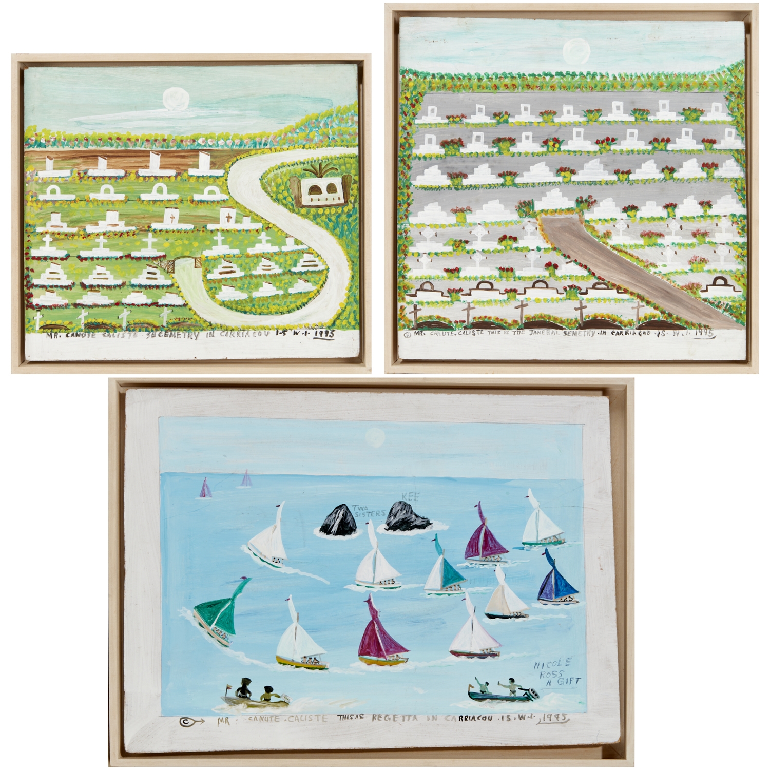 Canute Caliste This is the Janeral Semetry (1995) MutualArt