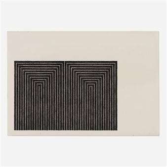 Frank Stella | Marriage of Reason and Squalor (from Black Series I