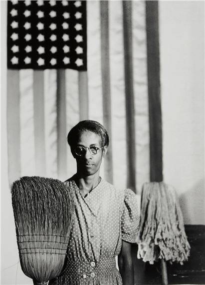American Gothic, Washington D.C. by Gordon Parks, 1942