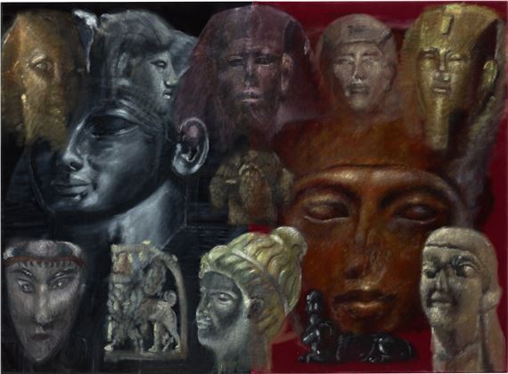General sphinx medley by Issy Wood, Painted in 2019