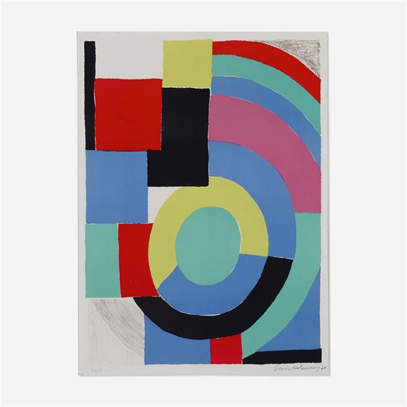 La Verte by Sonia Delaunay, 1970