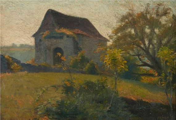 Octave Linet | The old farm | MutualArt