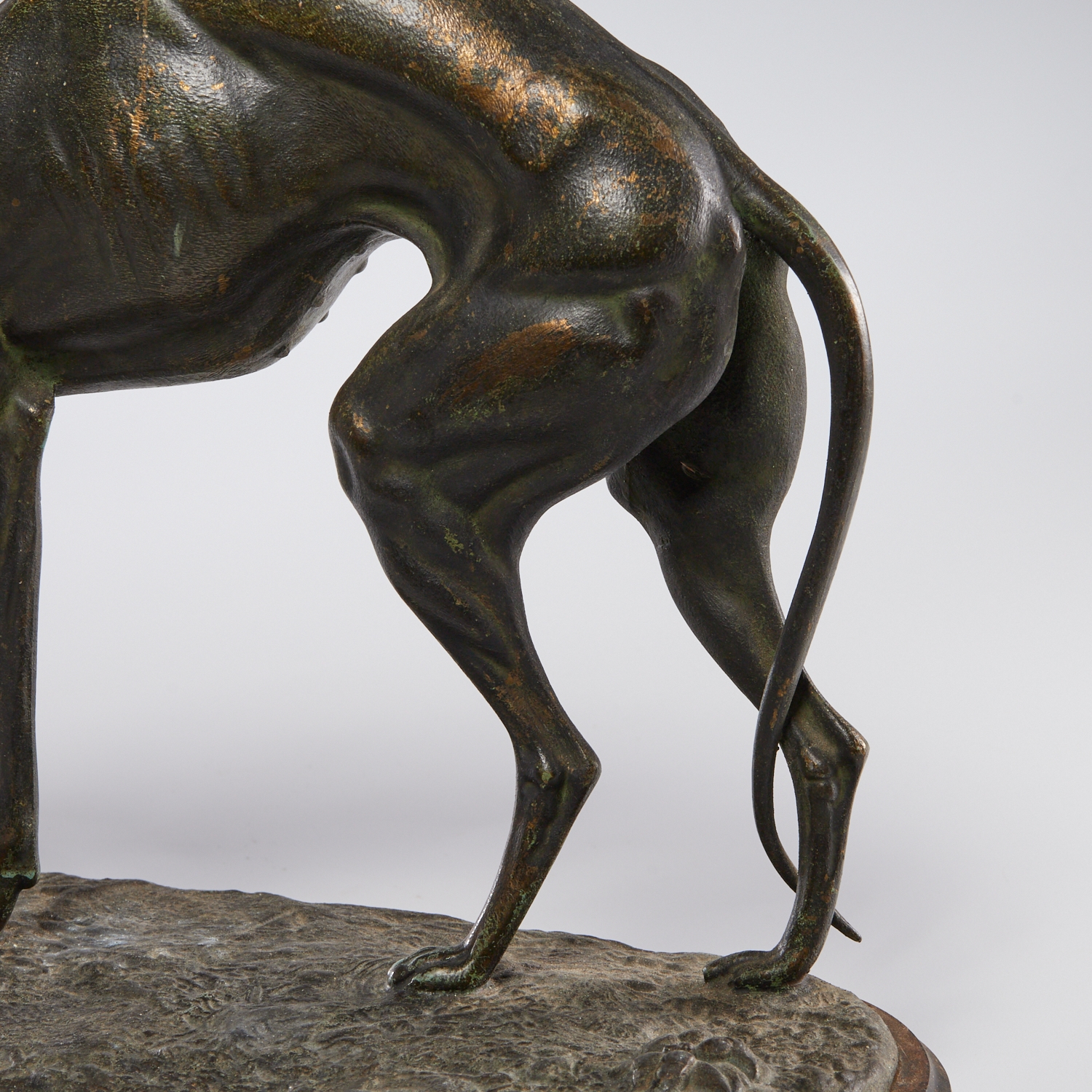 PierreJules Mene Greyhound sculpture MutualArt