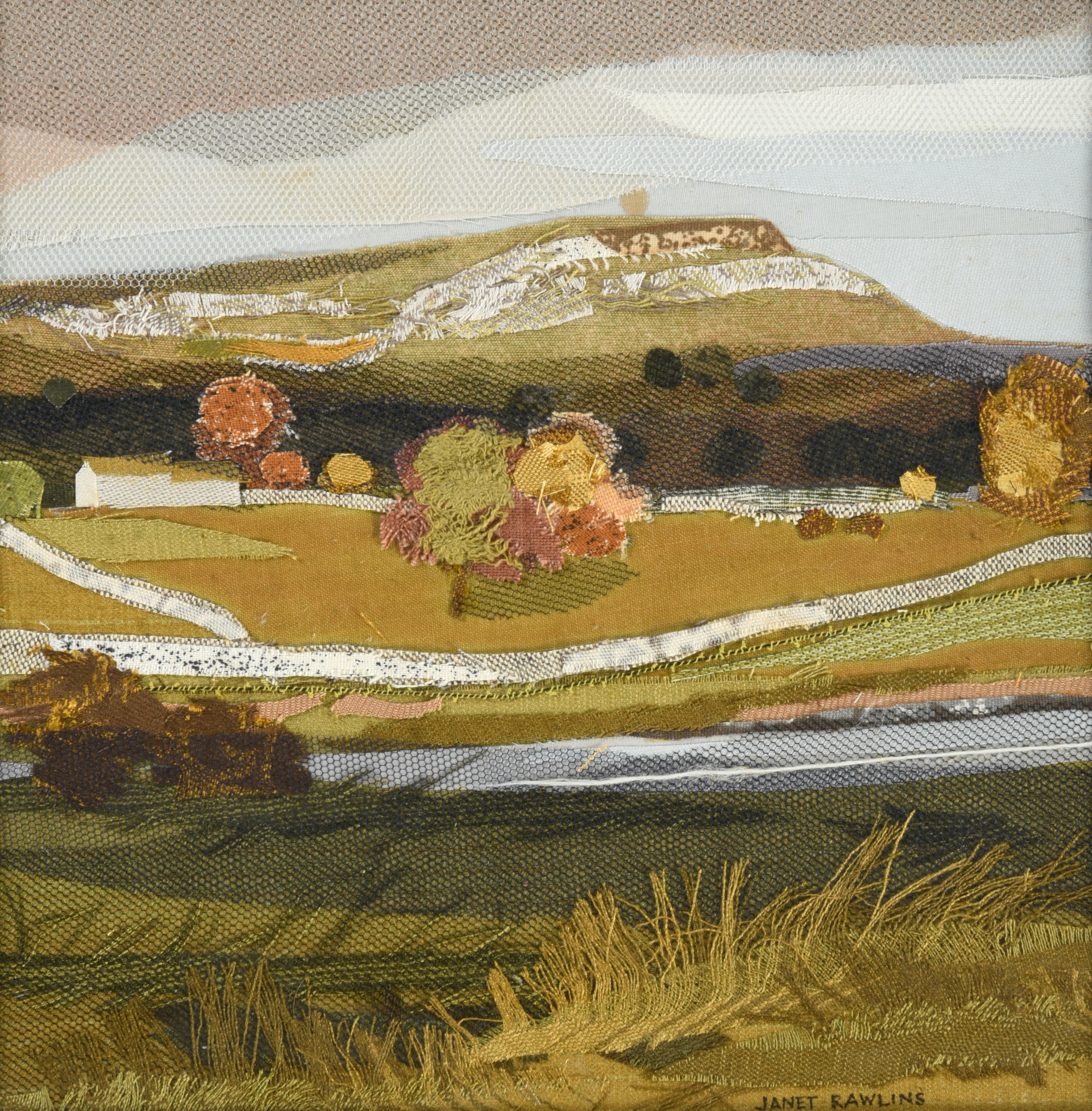 Janet Rawlins | Landscape with cottage | MutualArt