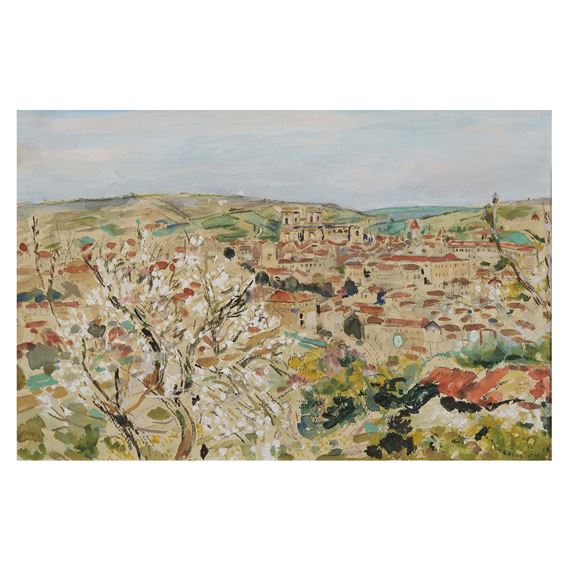 Mario Cavaglieri | VIEW OF GERS (1949) | MutualArt