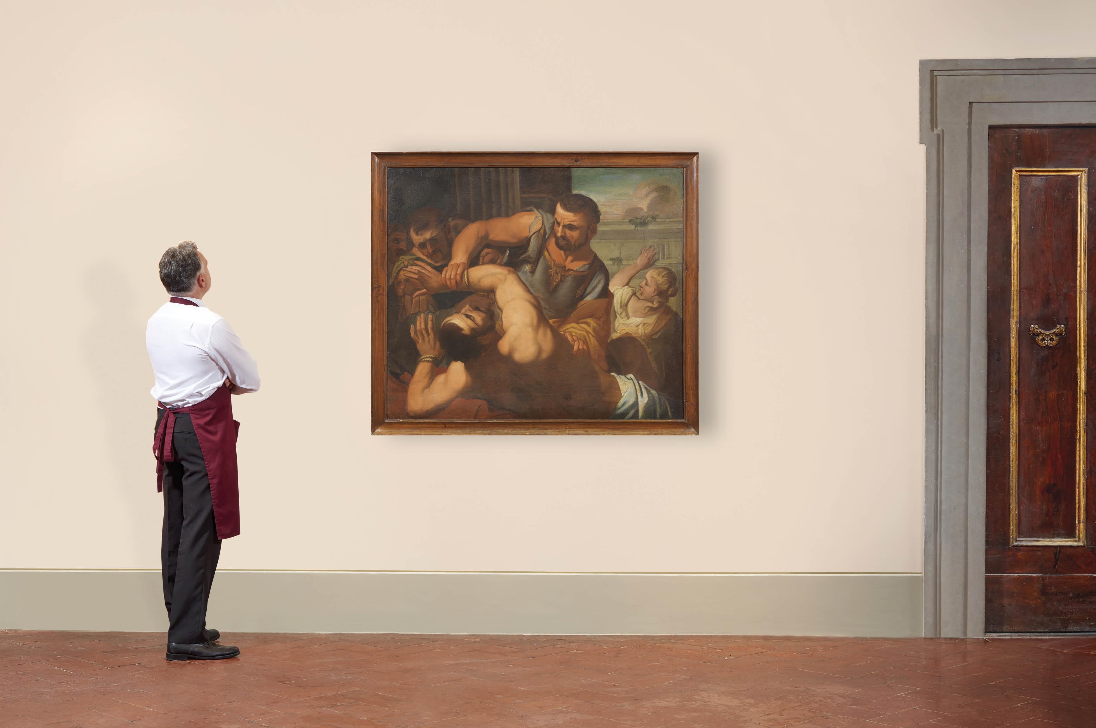 Venetian School, 17th Century | THE CAPTURE OF SAMSON | MutualArt