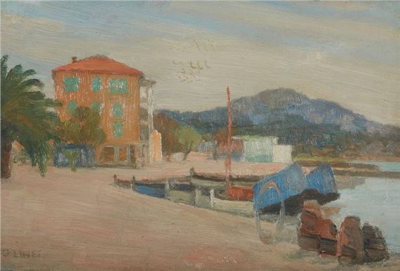 Octave Linet | The Port of Sanary | MutualArt