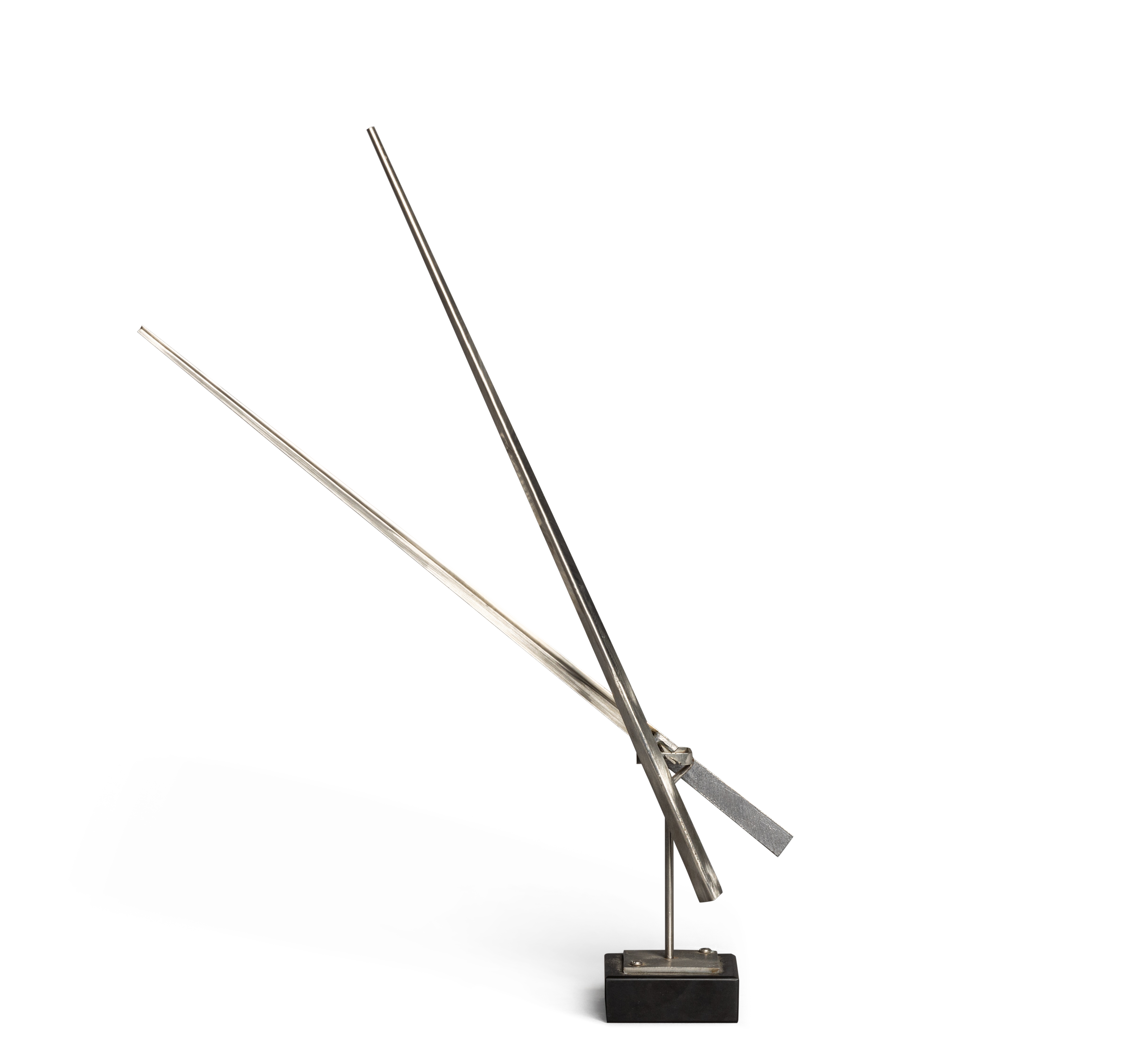 George Rickey | Two Lines Vertical (1964) | MutualArt