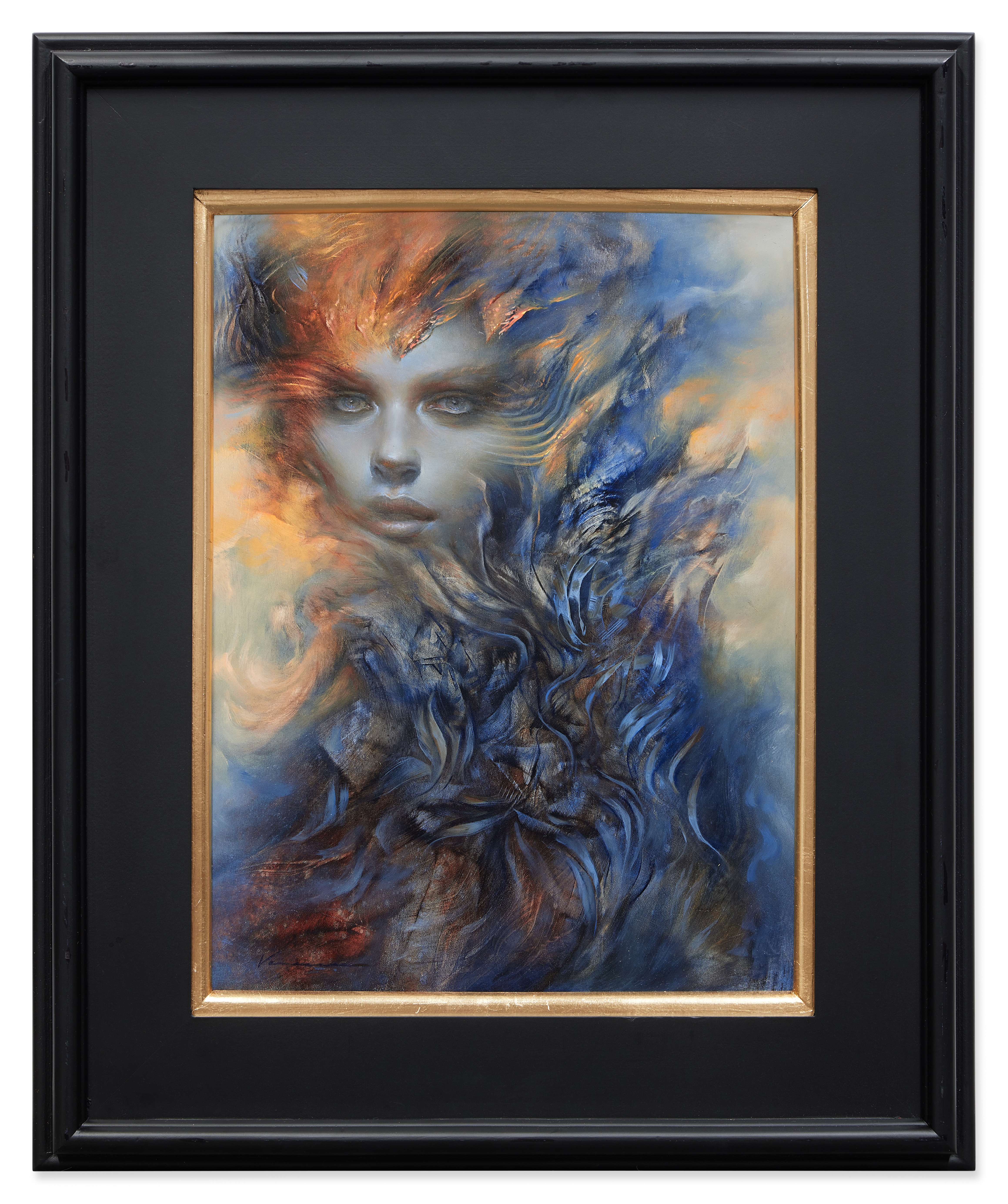 Artwork by Vanessa Lemen, Tidal, Made of oil on panel