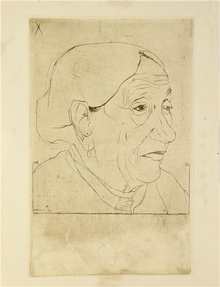 RITRATTO DELLA MADRE by Umberto Boccioni, 1907