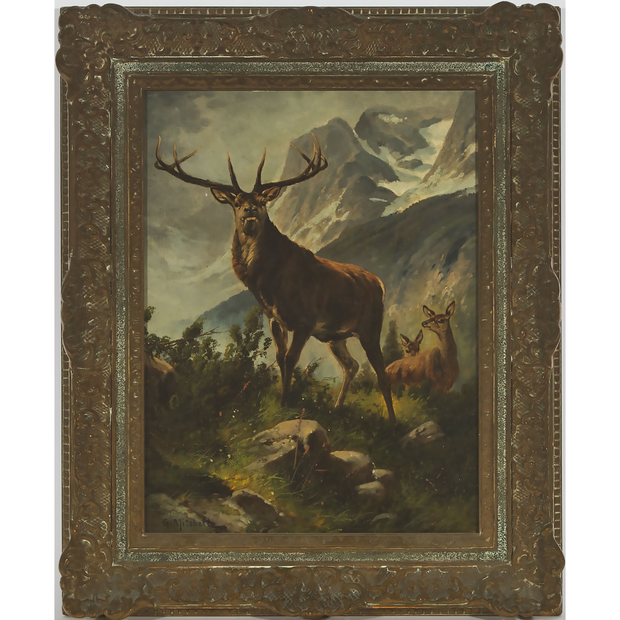 Artwork by Gia Mitchell, RUT TIME, Made of Oil on panel