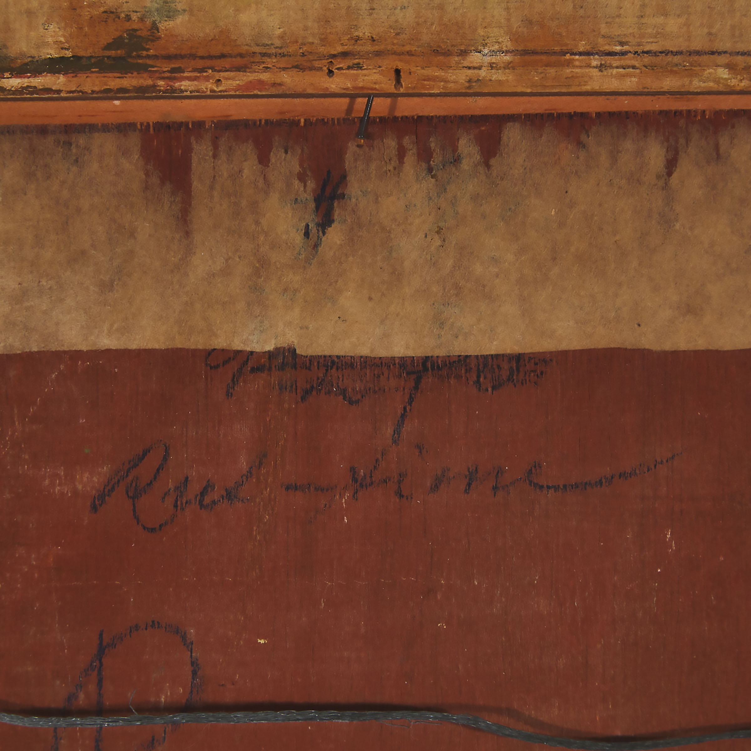 Artwork by Gia Mitchell, RUT TIME, Made of Oil on panel