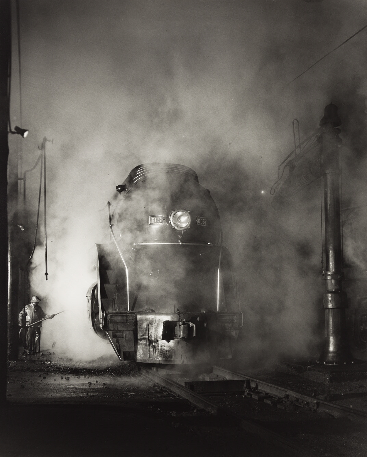 O. Winston Link | Washing J Class 605, Shaffers Crossing Yards, Roanoke ...