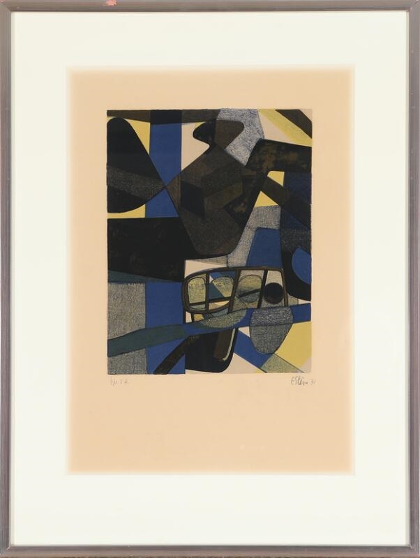 Maurice Estève | Loupi (1971) | MutualArt