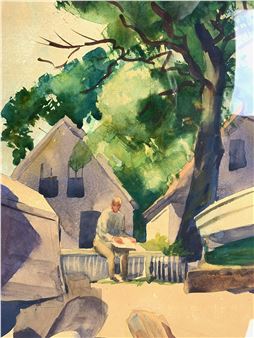 West End Boat Yard - Robert McCloskey