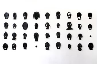 Installation view of Lisa Iglesias exhibition at Laney Contemporary.