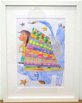 Löwenmähne in Regenbogenfarben - Clara-sophie Rasch