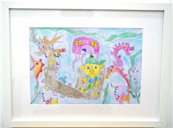 Cooler Hund spielt unter Wasser Saxophon - Clara-sophie Rasch