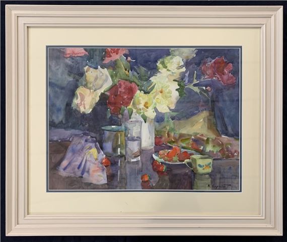 Sergey Kovalenko | still life with flowers | MutualArt