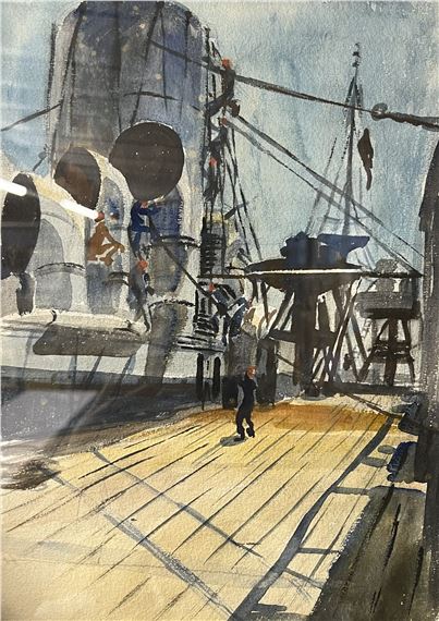 Rosemary Rutherford | Troopship thought the Mediterranean (1944 ...