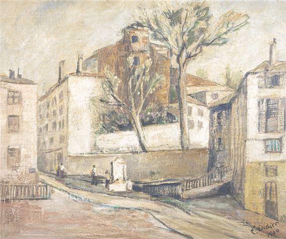 Trion Street, Saint-Just District in Lyon by Émile Didier, 1940