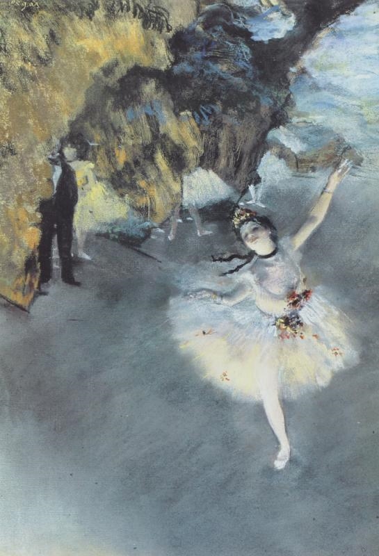 Artwork by Edgar Degas, Ballerina, Made of print
