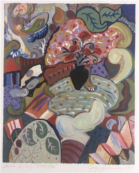 Fiesta: Swirling Unstill Life by Joyce Lieberman